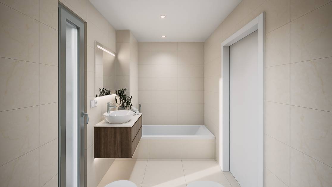 WC Comum, Apartamento T3 Condeixa, Coimbra