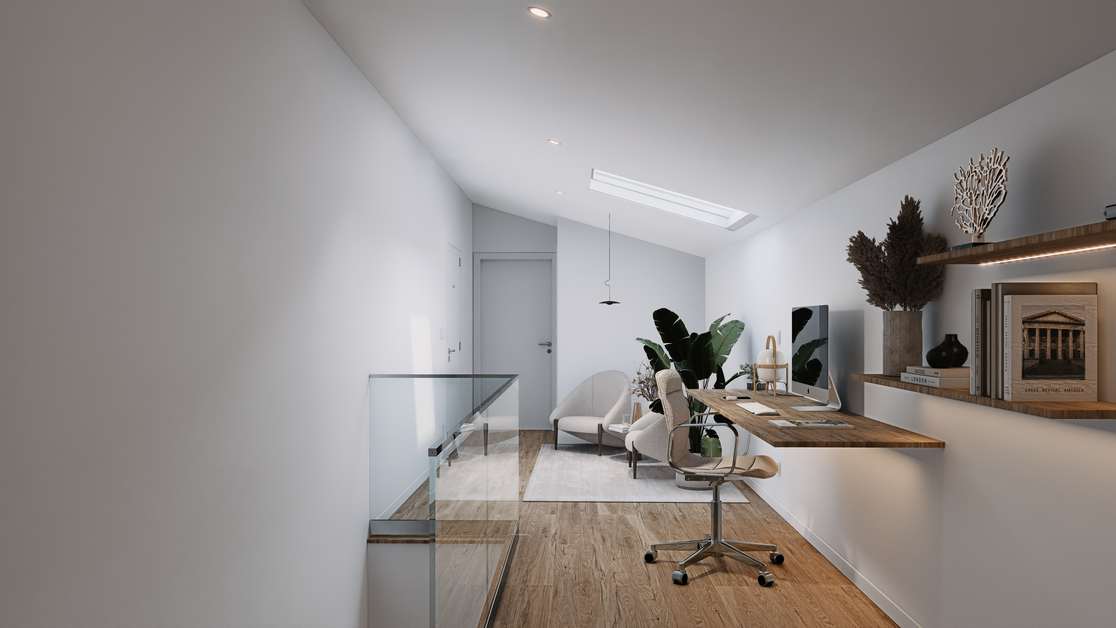 Apartamento coimbra-condeixa T2-Duplex sotão