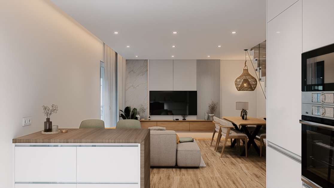 Apartamento coimbra-condeixa T2-Duplex sala